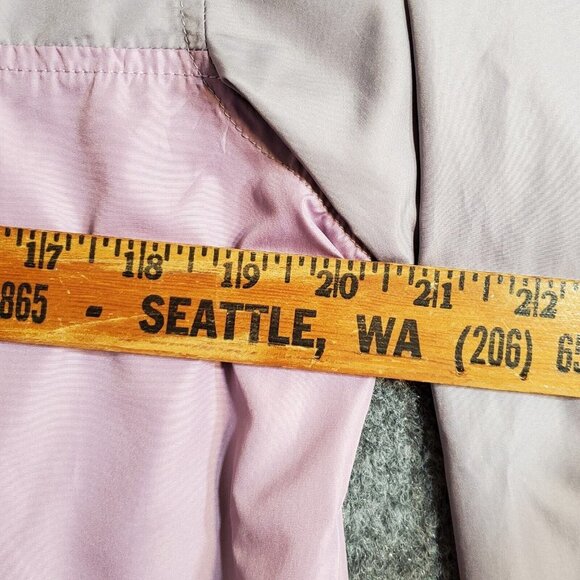 Zine Pink Pullover Windbreaker 1/4 Zip Jacket Women M Outdoor Water Resistant - Picture 9 of 12